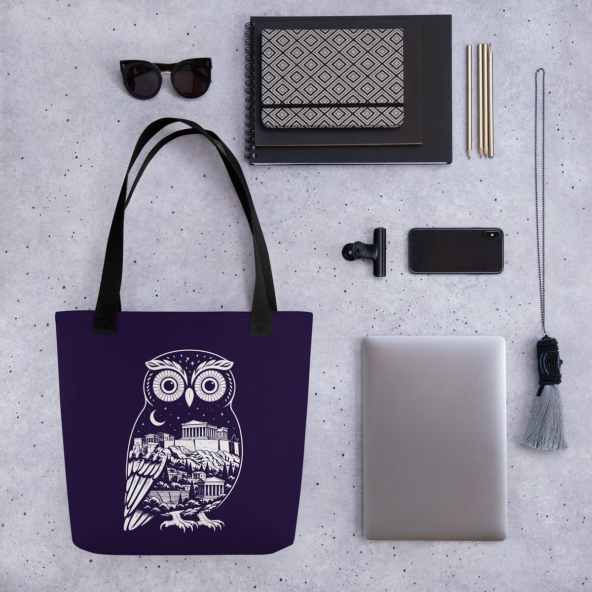 Athena Owl Bag - history buff gift by HistoHead
