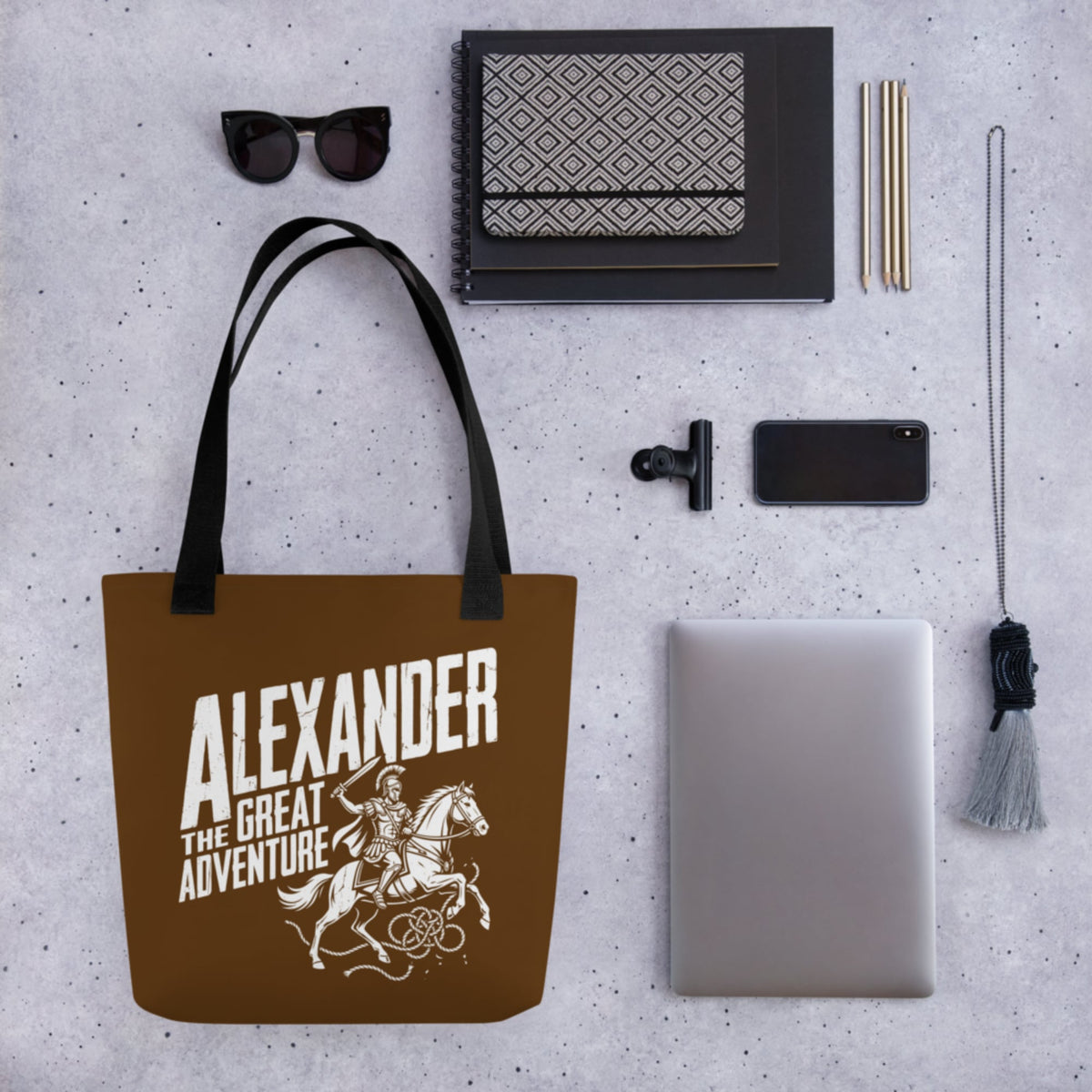 Alexander the Great Adventure Bag - history buff gift by HistoHead