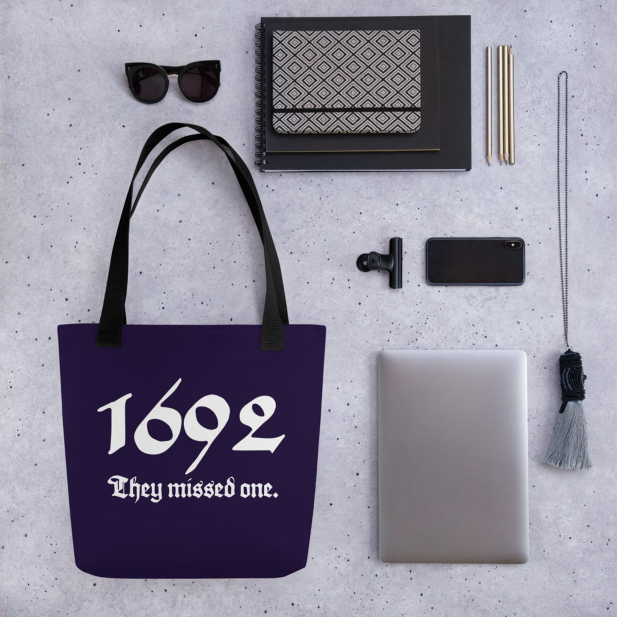 1692 Witch Trials Bag - history buff gift by HistoHead
