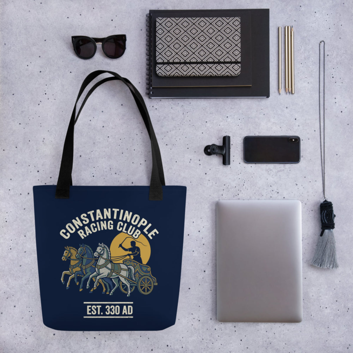Constantinople Racing Club Bag - history buff gift by HistoHead