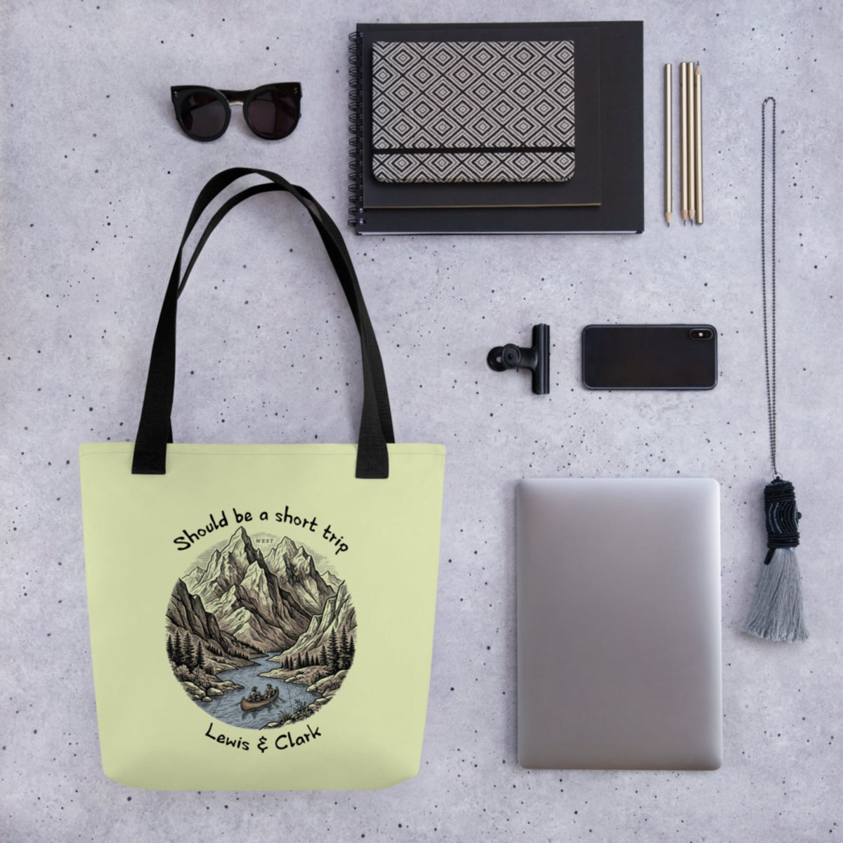 Lewis & Clark Short Trip Bag - history buff gift by HistoHead