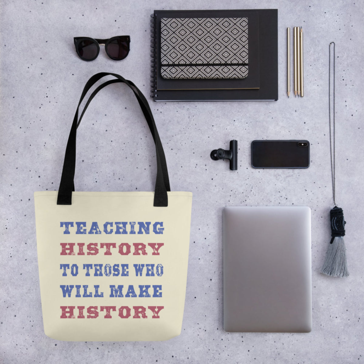 Teaching History Bag - history buff gift by HistoHead