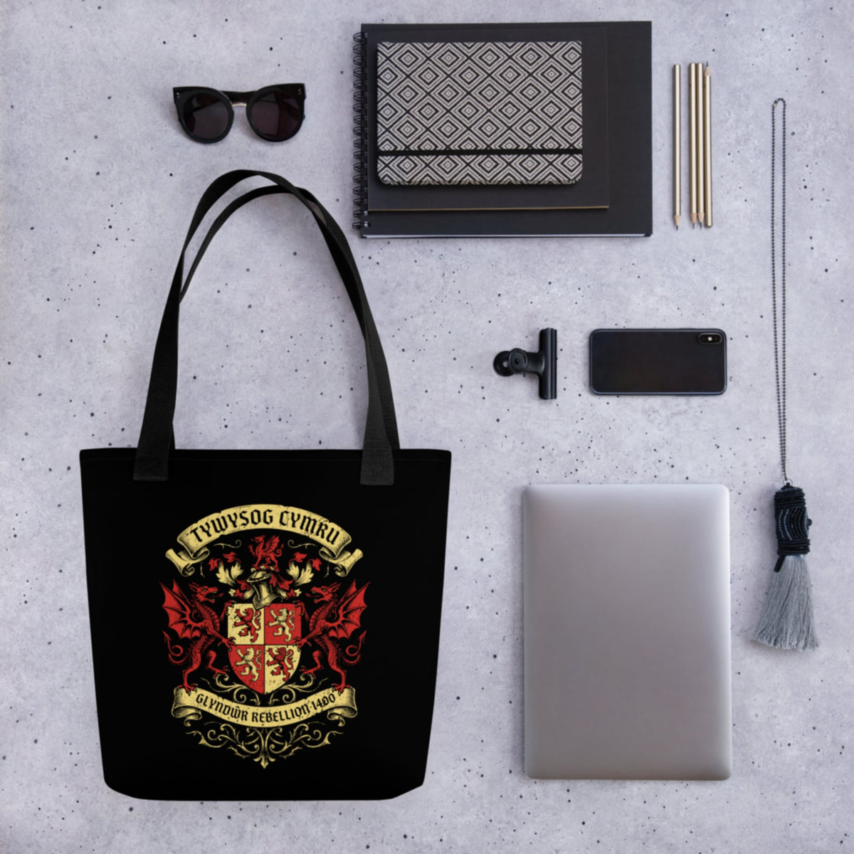 Glyndwr Rebellion 1400 Bag - history buff gift by HistoHead