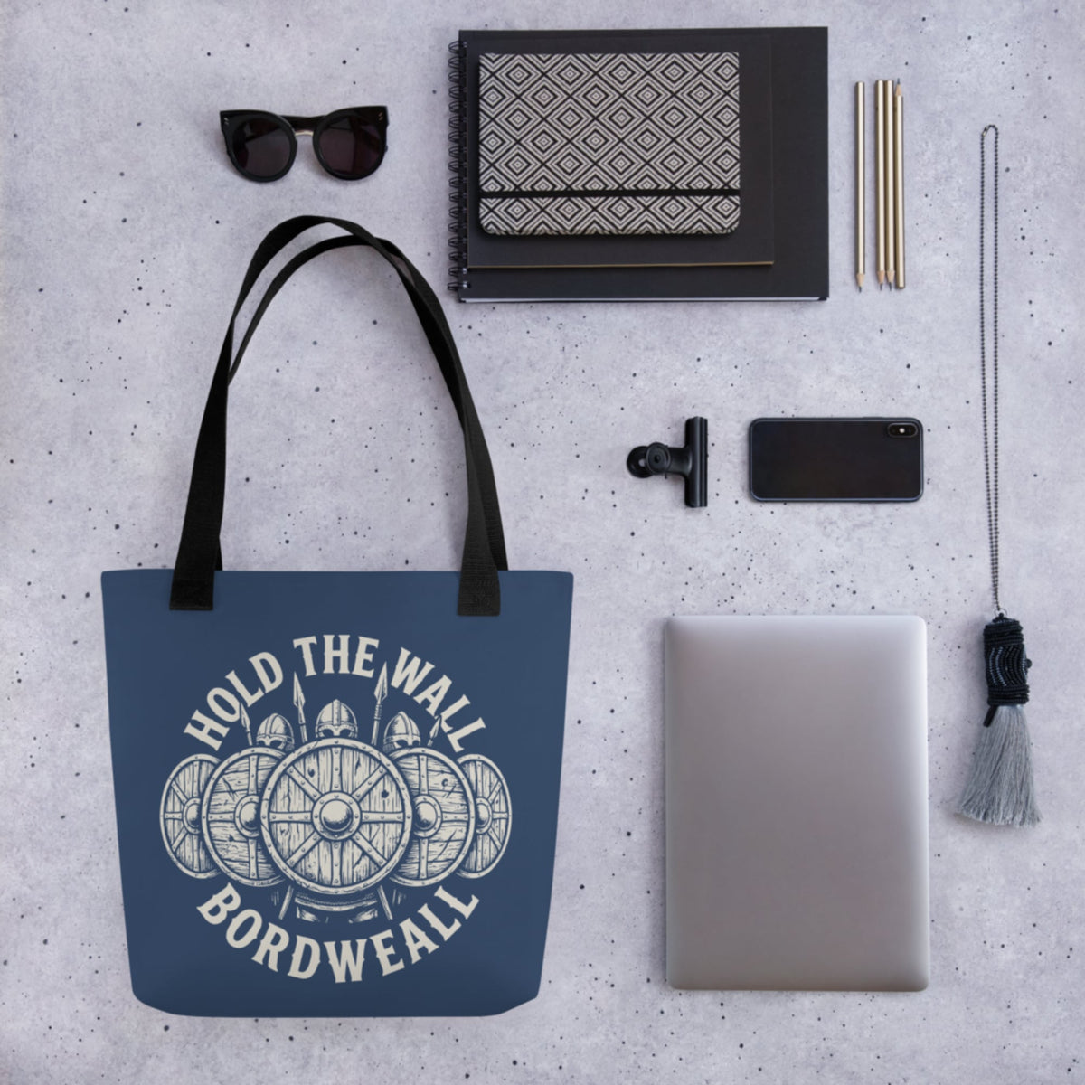 Hold the Wall Bag - history buff gift by HistoHead