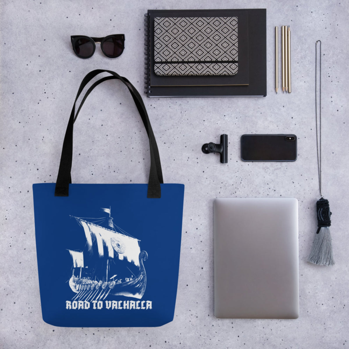 Road to Valhalla Bag - history buff gift by HistoHead