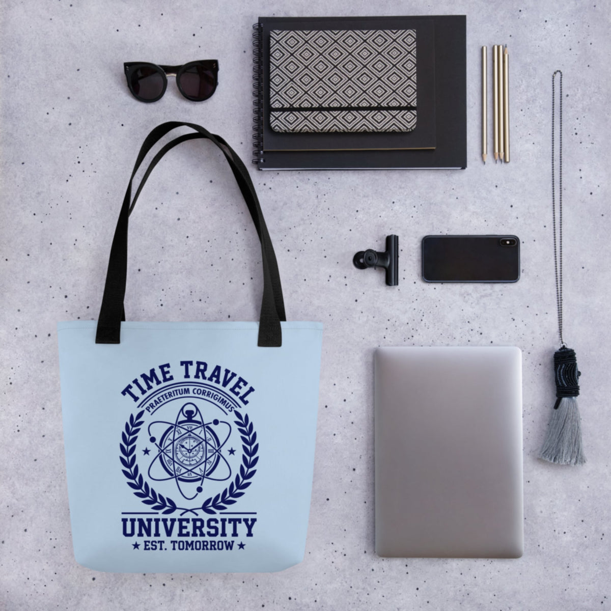 Time Travel University Bag - history buff gift by HistoHead