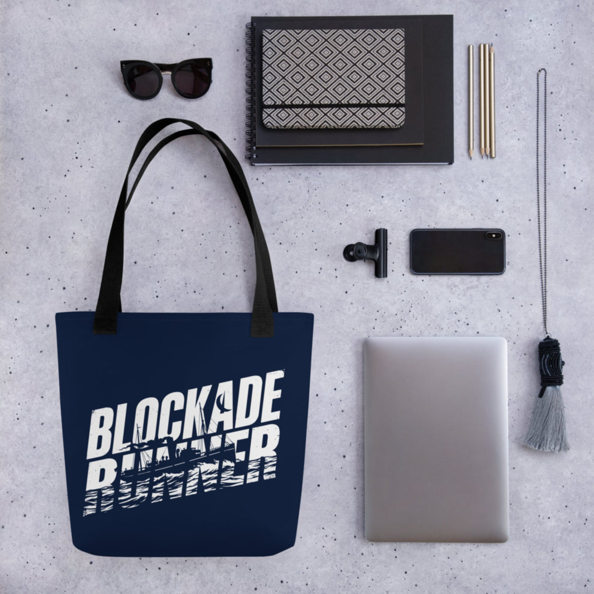 Blockade Runner Bag - history buff gift by HistoHead