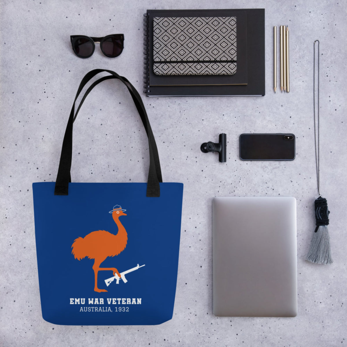 Emu War Veteran Bag - history buff gift by HistoHead