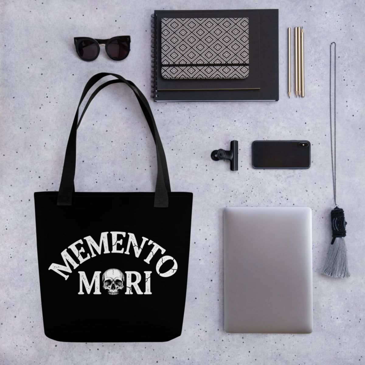Memento Mori Bag - history buff gift by HistoHead