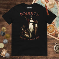 Black Boudica Queen of the Iceni Painting Tee - history buff gift by HistoHead