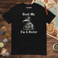Black Trust Me I'm A Doctor Tee - history buff gift by HistoHead