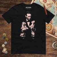 Black Lincoln Kittens Tee - history buff gift by HistoHead