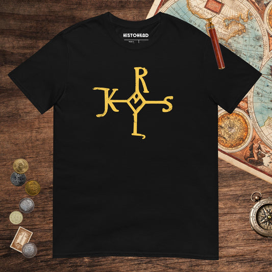 Black Charlemagne Autograph Tee - history buff gift by HistoHead
