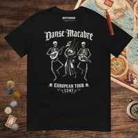 Black Danse Macabre European Tour Tee - history buff gift by HistoHead