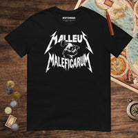 Black Malleus Maleficarum Tee - history buff gift by HistoHead