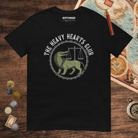 Black The Heavy Hearts Club Tee - history buff gift by HistoHead