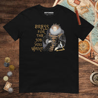 Black Elizabeth I Dress For The Job You Want 2 Tee - history buff gift by HistoHead