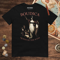 Black Boudica Queen of the Iceni Painting Tee - history buff gift by HistoHead