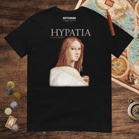 Black Hypatia of Alexandria Tee - history buff gift by HistoHead