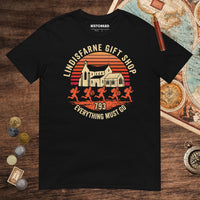Black Lindisfarne Gift Shop 793 Tee - history buff gift by HistoHead