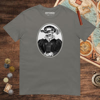 Charcoal God Save the Queen Catherine Parr Tee - history buff gift by HistoHead
