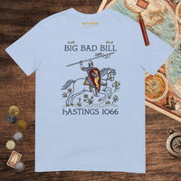 Light Blue Big Bad Bill Tee - history buff gift by HistoHead