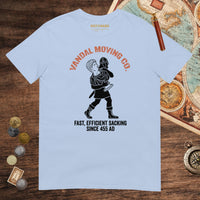 Light Blue Vandal Moving Co. Tee - history buff gift by HistoHead