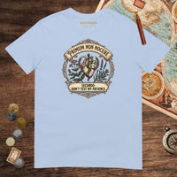 Light Blue First Do No Harm Tee - history buff gift by HistoHead