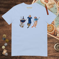 Light Blue Medieval Fun Time Tee - history buff gift by HistoHead