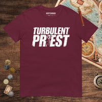 Maroon Thomas Becket Turbulent Priest Tee - history buff gift by HistoHead