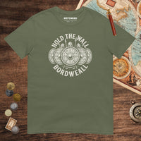 Military Green Hold the Wall Tee - history buff gift by HistoHead