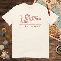 Natural Join Or Die Tee - history buff gift by HistoHead