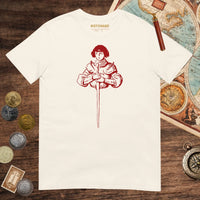 Natural Joan of Arc Stamp Tee - history buff gift by HistoHead