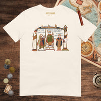 Natural Here Sits Throned Harold King of the English Bayeux Tapestry Tee - history buff gift by HistoHead