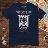 Navy Great Heathen Army Invasion Tour Tee - history buff gift by HistoHead