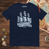 Navy Heavy Thinker Club Tee - history buff gift by HistoHead