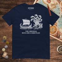 Navy Odyssey Rock and a Hard Place Tee - history buff gift by HistoHead