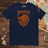 Navy Hwaet Boar Tee - history buff gift by HistoHead