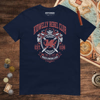 Navy Kidwelly Rebel Club Maes Gwenllian 1136 Tee - history buff gift by HistoHead