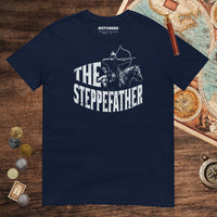Navy The Steppefather Tee - history buff gift by HistoHead