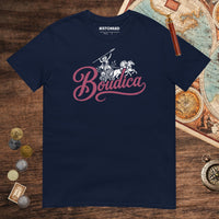 Navy Boudica Tee - history buff gift by HistoHead