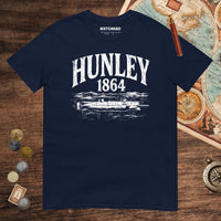 Navy Hunley Submarine Tee - history buff gift by HistoHead