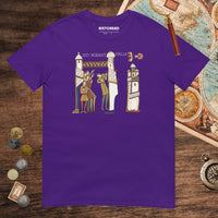 Purple Isti Mirant Stella Tee - history buff gift by HistoHead