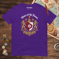 Purple Wars of the Roses Tee - history buff gift by HistoHead