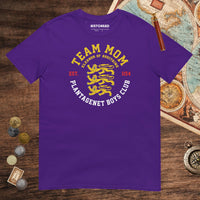 Purple Team Mom Eleanor of Aquitaine Tee - history buff gift by HistoHead