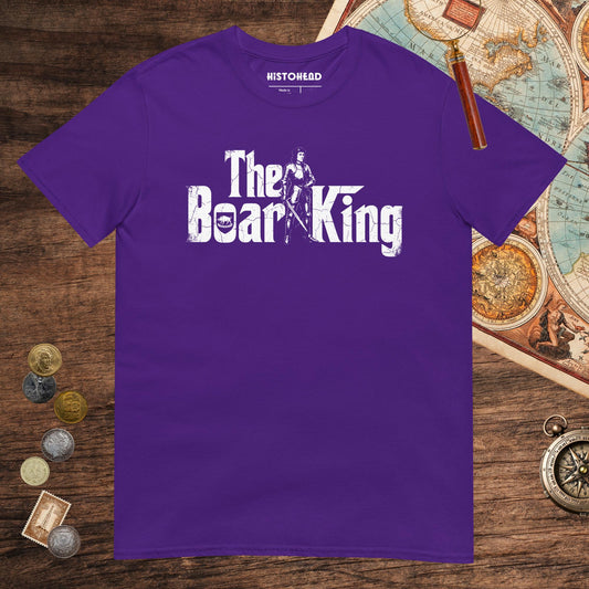 Purple Richard III The Boar King Tee - history buff gift by HistoHead