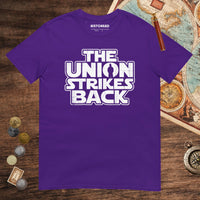 Purple The Union Strikes Back Tee - history buff gift by HistoHead