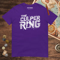 Purple The Culper Ring Tee - history buff gift by HistoHead
