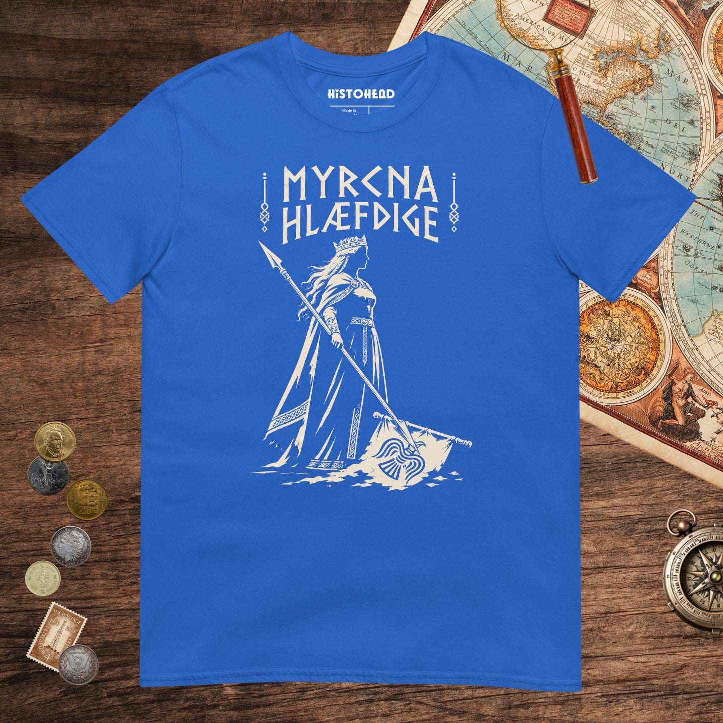 Royal Æthelflæd Myrcna Hlæfdige Tee - history buff gift by HistoHead