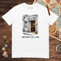 White Not A Bar Tee - history buff gift by HistoHead